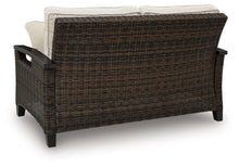 Load image into Gallery viewer, Monterey Point - Loveseat With Cushion - Dark Brown
