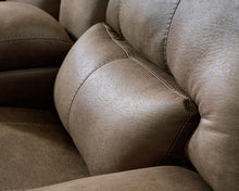 Load image into Gallery viewer, Beckley Place - 2 Seat Power Reclining Sofa With Adjustable Headrest - Earth
