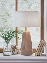 Load image into Gallery viewer, Dellner - Ceramic Table Lamp - Mocha
