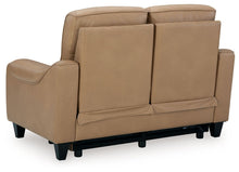 Load image into Gallery viewer, Mosswell - Power Reclining Loveseat With Adj Headrest - Toffee
