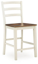 Load image into Gallery viewer, Brinfern - Barstool (Set of 2) - Brown / Antique White
