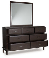 Load image into Gallery viewer, Vanmore - Dresser And Mirror - Dark Brown
