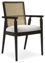 Load image into Gallery viewer, Galliden - Dining Upholstered Arm Chair (Set of 2) - Black
