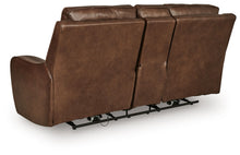 Load image into Gallery viewer, DeepWakes - Power Reclining Loveseat / Console / Adjustable Headrest
