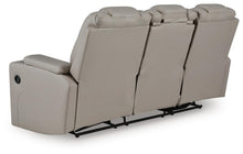 Load image into Gallery viewer, Elevate Edges - Reclining Sofa With Drop Down Table - Coin
