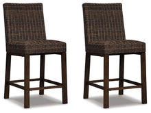 Load image into Gallery viewer, Paradise Trail - Barstool (Set of 2) - Medium Brown
