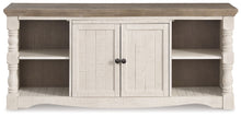 Load image into Gallery viewer, Havalance - Extra Large TV Stand - 2 Doors - Brown / Beige
