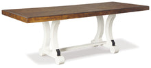 Load image into Gallery viewer, Valebeck - Rectangular Dining Room Table - White / Brown
