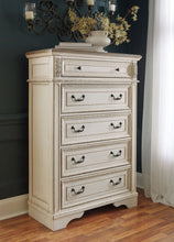 Load image into Gallery viewer, Realyn - Five Drawer Chest - White / Brown / Beige
