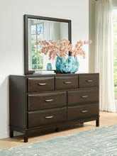 Load image into Gallery viewer, Vanmore - Dresser And Mirror - Dark Brown
