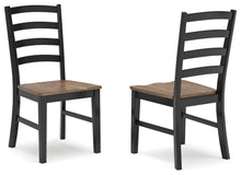 Load image into Gallery viewer, Wildenauer - Dining Room Side Chair (Set of 2) - Brown / Black

