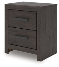 Load image into Gallery viewer, Prendonea - Two Drawer Night Stand - Charcoal
