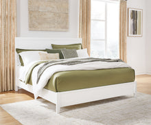 Load image into Gallery viewer, Binterglen - King Panel Bed - White
