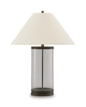 Load image into Gallery viewer, Junrow - Glass Table Lamp - Clear / Brown
