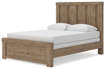 Load image into Gallery viewer, Oliandon - 3 Pc. - Queen Panel Bed, Dresser And Mirror - Light Brown
