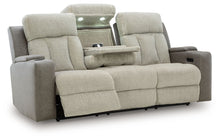Load image into Gallery viewer, WhipLash - Power Reclining Sofa With Adj Headrest - Sisal
