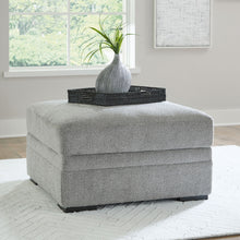 Load image into Gallery viewer, Casselbury - Ottoman With Storage - Cement

