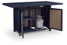 Load image into Gallery viewer, East Beach - Rectangular Bar Table With Fire Pit - Blue
