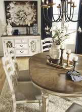 Load image into Gallery viewer, Realyn - Oval Dining Room Extension Table - Chipped White
