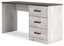 Load image into Gallery viewer, Shawburn - Home Office Desk - White / Dark Charcoal Gray
