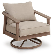 Load image into Gallery viewer, Harmony Headlands - Swivel Lounge With Cushion - Natural / Gray

