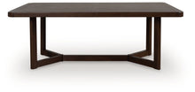 Load image into Gallery viewer, Dilenno - Rectangular Dining Room Extension Table - Dark Brown

