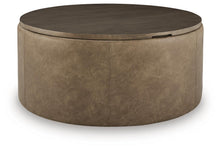 Load image into Gallery viewer, Bethanstone - Storage Ottoman - Warm Brown
