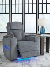 Load image into Gallery viewer, Studio Cave - Power Recliner - Steel
