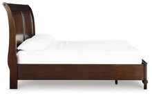 Load image into Gallery viewer, Trellington - King Sleigh Storage Bed - Brown
