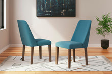 Load image into Gallery viewer, Lyncott - Dining Uph Side Chair (Set of 2) - Blue / Brown
