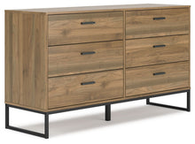 Load image into Gallery viewer, Deanlow - Six Drawer Dresser - Honey
