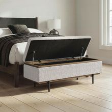 Load image into Gallery viewer, Dettaford Next-Gen Nuvella - Storage Bench - Stone
