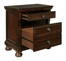 Load image into Gallery viewer, Porter - Two Drawer Night Stand - Dark Brown
