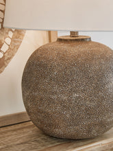 Load image into Gallery viewer, Neavesboro - Metal Table Lamp - Antique Brown / White
