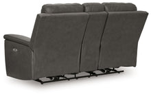 Load image into Gallery viewer, Bleckley - Power Reclining Loveseat With Console / Adjustable Headrest
