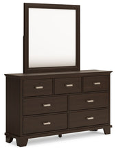 Load image into Gallery viewer, Covetown - Dresser And Mirror - Dark Brown
