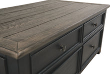 Load image into Gallery viewer, Tyler Creek - Lift Top Cocktail Table - Grayish Brown / Black
