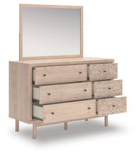 Load image into Gallery viewer, Arloster - 4 Pc. - Full Panel Storage Bed, Dresser, Mirror And Nightstand - Tan
