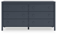 Load image into Gallery viewer, Simmenfort - Six Drawer Dresser - Navy Blue
