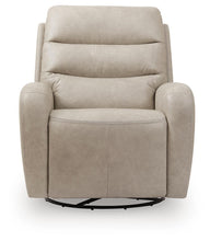 Load image into Gallery viewer, Motion-Max - Swivel Glider Power Recliner - Stonewash
