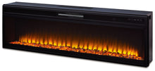 Load image into Gallery viewer, Entertainment Accessories - Wide Fireplace Insert - Black

