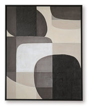 Load image into Gallery viewer, Kesleigh - Wall Art - Black / White
