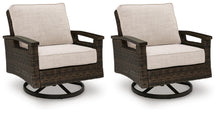 Load image into Gallery viewer, Monterey Point - Swivel Lounge Chair (Set of 2) - Dark Brown

