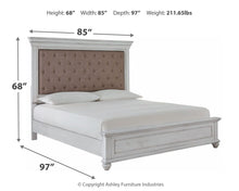 Load image into Gallery viewer, Kanwyn - Upholstered Panel Bed
