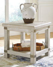 Load image into Gallery viewer, Carynhurst - Rectangular End Table - White Wash Gray
