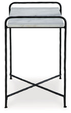 Load image into Gallery viewer, Ashber - Accent Table - White / Black
