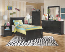 Load image into Gallery viewer, Maribel - Five Drawer Chest - Black
