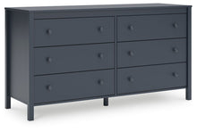 Load image into Gallery viewer, Simmenfort - Six Drawer Dresser - Navy Blue
