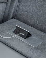 Load image into Gallery viewer, Studio Cave - Power Reclining Sofa - Steel
