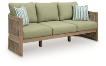 Load image into Gallery viewer, Serena Shores - Sofa With Cushion - Beige / Green
